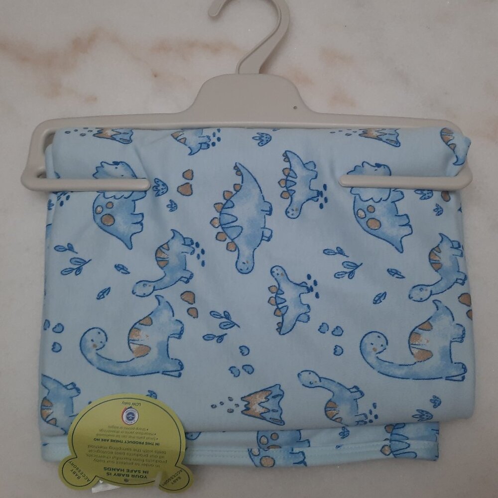 NWT❗️Blue Dinousaur Baby Blanket